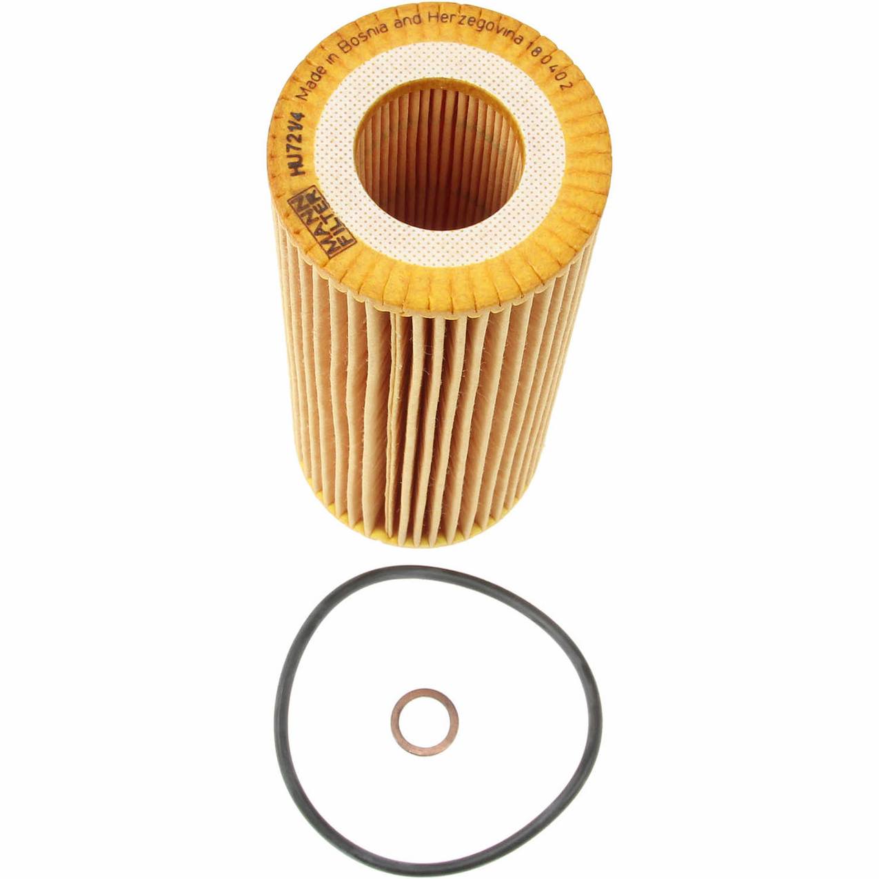 BMW Engine Oil Filter 11427788460 - MANN-FILTER HU7214X